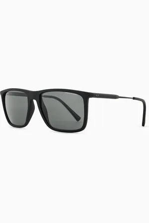 Armani Exchange Gafas de sol de hombre con forma cuadrada