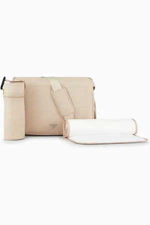 Emporio Armani Conjunto de bolso Mummy con placa de águila