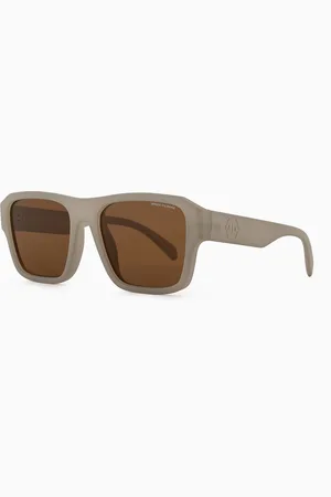 Armani Exchange Gafas de sol de hombre con forma cuadrada