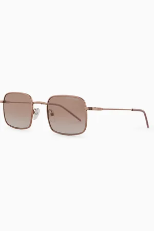 Armani Exchange Gafas de sol de mujer estilo piloto