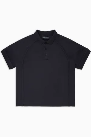 Emporio Armani Polo de punto con logotipo bordado