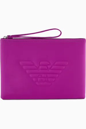 Emporio Armani Bolso de mano de playa con maxiáguila Essential