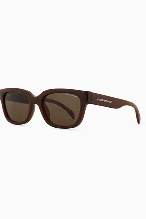 Armani Exchange Gafas de sol para mujer de forma irregular