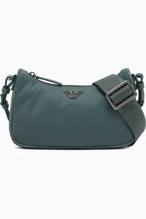 Emporio Armani Bolso de hombro en nailon reciclado ASV
