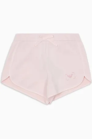 Emporio Armani Pantalones cortos de punto con tacto de cupro