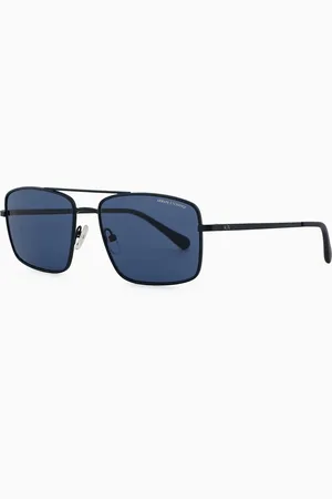 Armani Exchange Gafas de sol de hombre estilo piloto