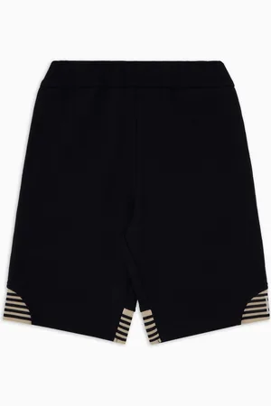 Emporio Armani Bermudas con banda con logotipo