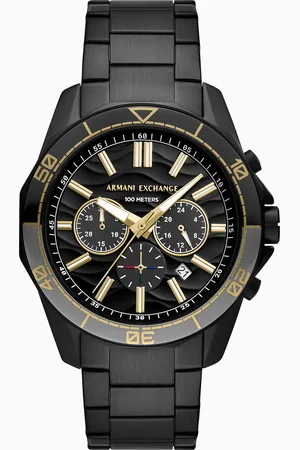 Armani Exchange Multifunction Gunmetal Stainless Steel Watch