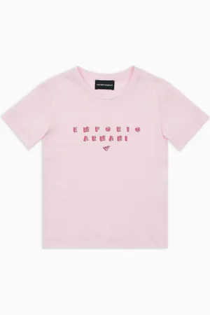Emporio Armani Camiseta de punto con estampado de logotipo ASV
