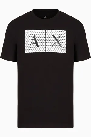 Armani Exchange Camiseta de punto slim fit con logo