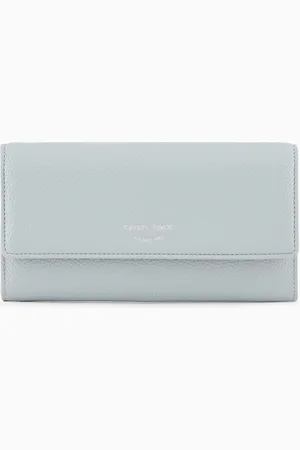 Emporio Armani Cartera MyEA con solapa y estampado de ciervo