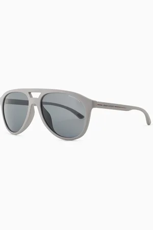 Armani Exchange Gafas de sol de hombre estilo piloto
