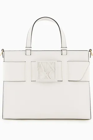 Armani Exchange Bolso tote grande con doble asa y bandolera