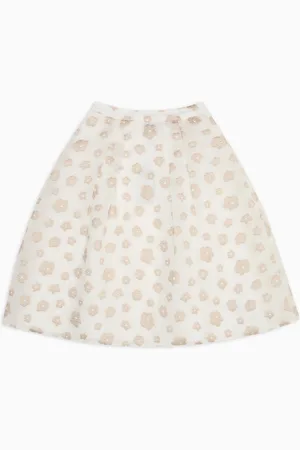 Emporio Armani Falda en tejido fil coupé floral