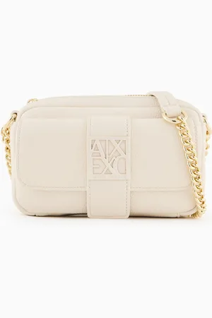 Armani Exchange Mini bolso de hombro con logo