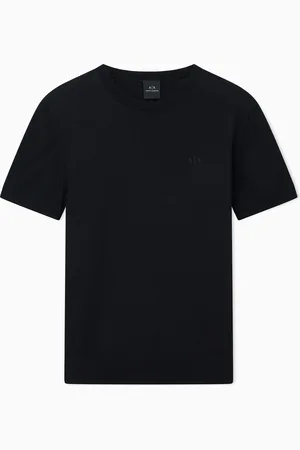 Armani Exchange Camiseta de punto de algod??n org??nico