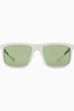Emporio Armani Gafas de sol de forma cuadrada para hombre