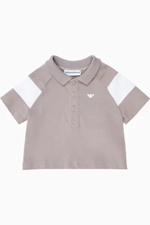 Emporio Armani Polo con detalle en bloques de color