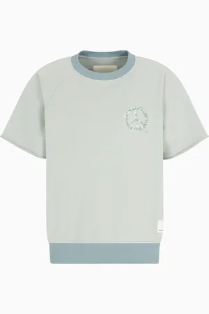 Emporio Armani Sudadera de manga corta de punto cápsula Peace ASV