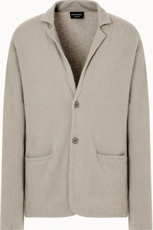 Emporio Armani Chaqueta de punto jersey de cachemir puro Icon