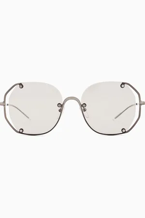 Emporio Armani Gafas de sol de forma irregular para mujer