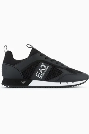 EA7 Deportivas Black and White Carbon