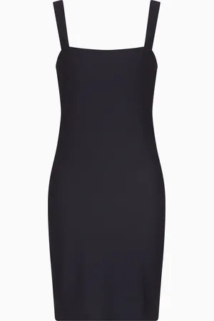 EA7 Vestido corto de tejido técnico elástico