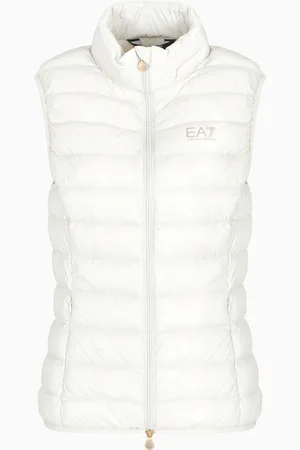 EA7 Chaleco acolchado de mezcla de nailon reciclado Core Lady