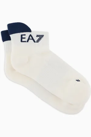 EA7 Calcetines cortos Tennis Pro de mezcla de algodón