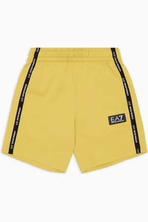 EA7 Bermudas Logo Series Boy de algodón