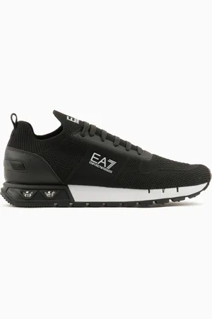 EA7 Deportivas Black & White Legacy Knit