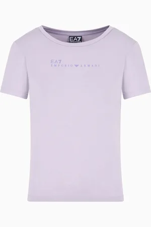 EA7 Camiseta de cuello redondo Dynamic Athlete de tejido técnico Natural VENTUS7