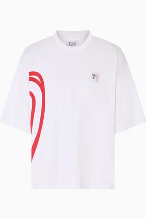 EA7 Camisetas relajadas