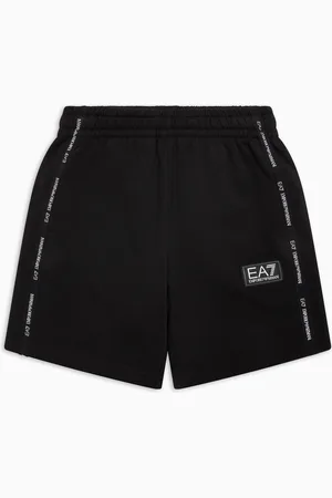 EA7 Bermudas Logo Series Boy de algodón