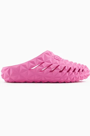 EA7 Sandalias con motivo geométrico tridimensional