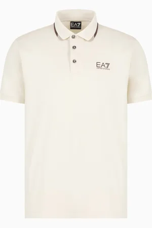 EA7 Polo Summer Block en punto de algodón