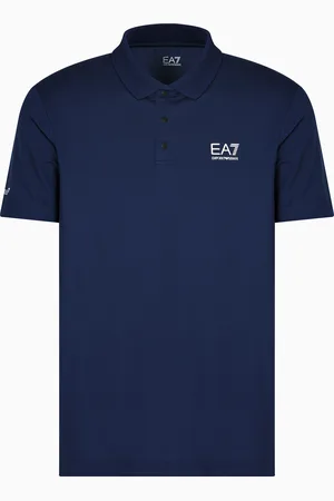 EA7 Polo bicolor Tennis Pro de tejido técnico VENTUS7