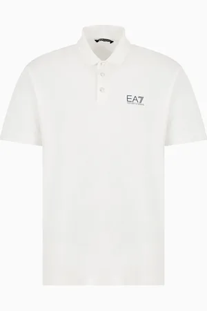 EA7 Polo Tennis Club en punto de algodón elástico