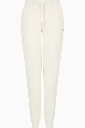 EA7 Pantalones de chándal de algodón elástico Core Lady