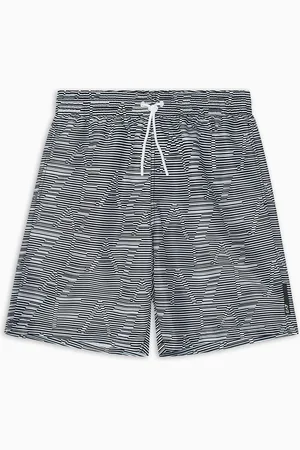 EA7 Bañador tipo bermudas Logo Series con estampado de logotipo integral