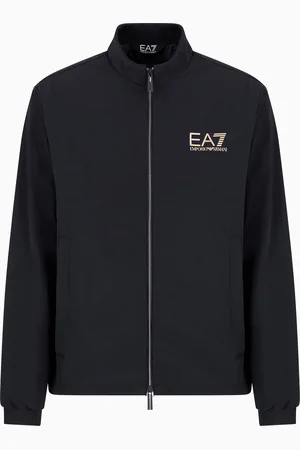 EA7 Chaqueta de nailon elástico Gold Label