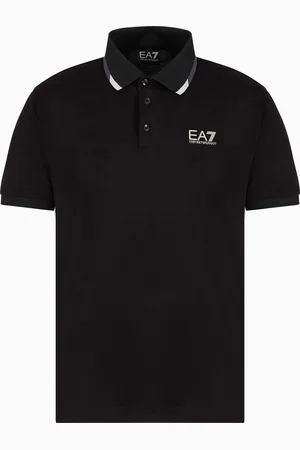 EA7 Polo Summer Block en punto de algodón