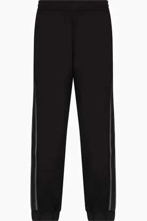 EA7 Pantalones de chándal Logo Series en mezcla de algodón