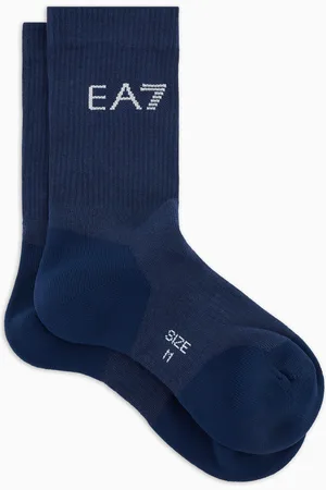 EA7 Calcetines cortos Tennis Pro de mezcla de algodón