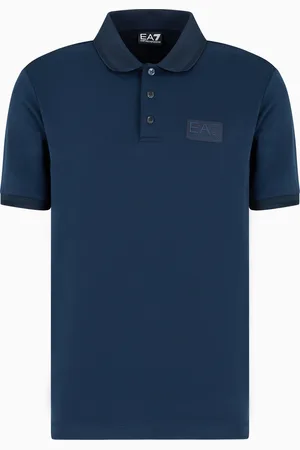 EA7 Polo de mezcla de modal Lux Identity