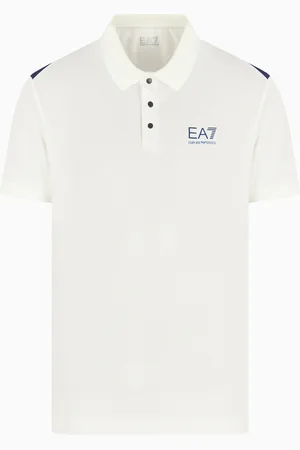 EA7 Polo bicolor Tennis Pro de tejido técnico VENTUS7