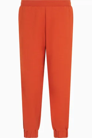 EA7 Pantalones de chándal Logo Series en mezcla de algodón