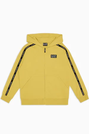 EA7 Sudadera con capucha Logo Series Boy de algodón