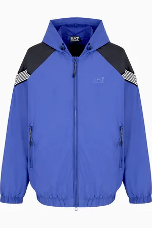 EA7 Chaqueta con capucha 7 Lines de nailon