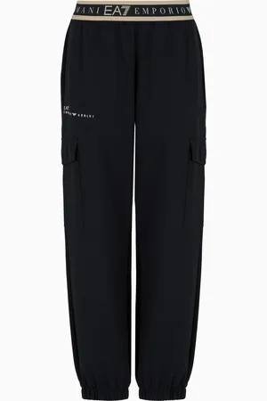 EA7 Pantalones cargo Dynamic Athlete de tejido técnico Natural VENTUS7